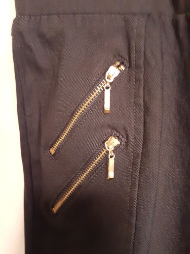 CI SONO Women's Stretch Exercise Style Pants Size M-Black Cotton/Rayon/Spandex - Picture 13 of 13