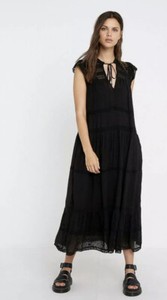 free people midnight midi dress