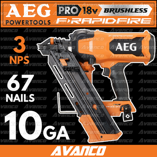 AEG 18V Fusion Brushless F-RAPIDFIRE 