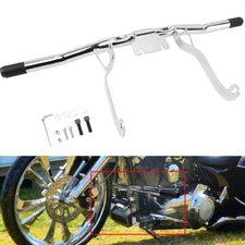 Front Engine Guard Highway Peg Crash Bar For Harley Road Electra Glide 1997-2008