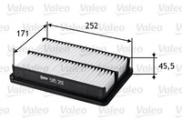 Valeo 585201 Luftfilter FüR KIA Hyundai