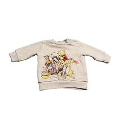 Disney Baby Winnie the Pooh Friends Graphic Sweatshirt Shoulder Button Newborn