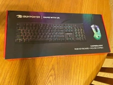 iBUYPOWER Chimera KM7 RGB Gaming Keyboard + Mouse Combo Computer PC