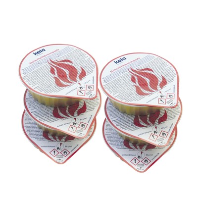Sicherheitsbrennpaste für Feuerzangenbowle MAGMA 6 x 80 g Ethanol Fondue Bren...