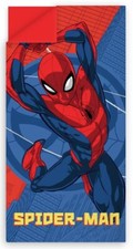 Spiderman Schlafsack mit Beutel Marvel Kindergarten Camping Ma&szlig;e: 70 x 140 cm