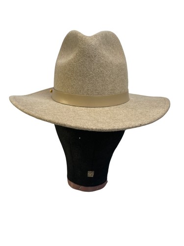 Lack of Color Australia The Mack Hat Wool Fedora Light Tan Size S55 cm - 第 4/10 張圖片