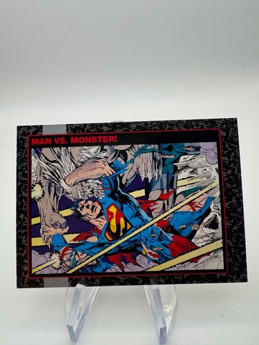 The Death of Superman Doomsday Trading Card YOU PICK DC Comic 1992 Fleer Skybox - Picture 165 of 206