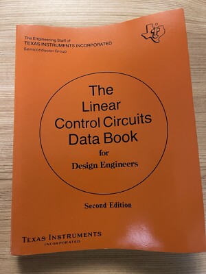 The Linear Control Circuit Data Book For Design Engineers