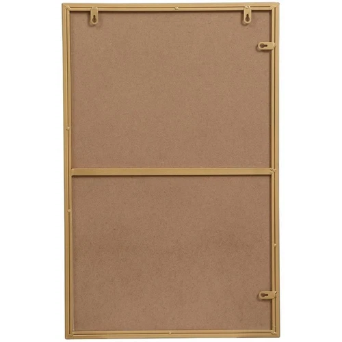 Elegant Decor Eternity 18" x 28" Modern Metal Frame Mirror in Brass - Picture 5 of 8