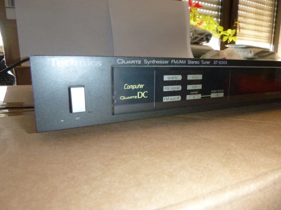 Technics ST-S 505 Quarz Synthesizer FM/AM Digital Tuner , Hifi Klassiker - Bild 4 von 4
