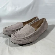 Vionic Women’s Debbie Gray Suede Moccasin Loafer Flats Shoe 10