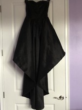 Black High Low Prom Dress