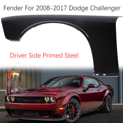 Front Driver Side Primed Fender for 2008-2017 Dodge Challenger CH1240285