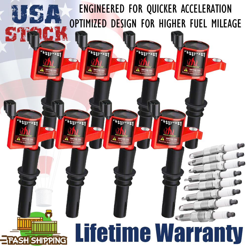 8X Ignition Coils & Spark Plugs For Ford F150 F250 6.8L 5.4L 2004 2005 20062010 eBay