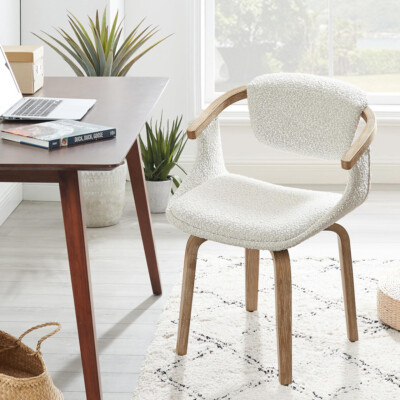 Mid Century Desk Chair No Wheels Grey Art Leon Desk Chair No