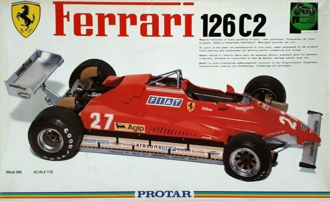Ferrari 126 C2 in 1:12 scale | Protar | RARE | eBay Ferrari 126 C2 in 1:12 scale | Protar | RARE | eBay