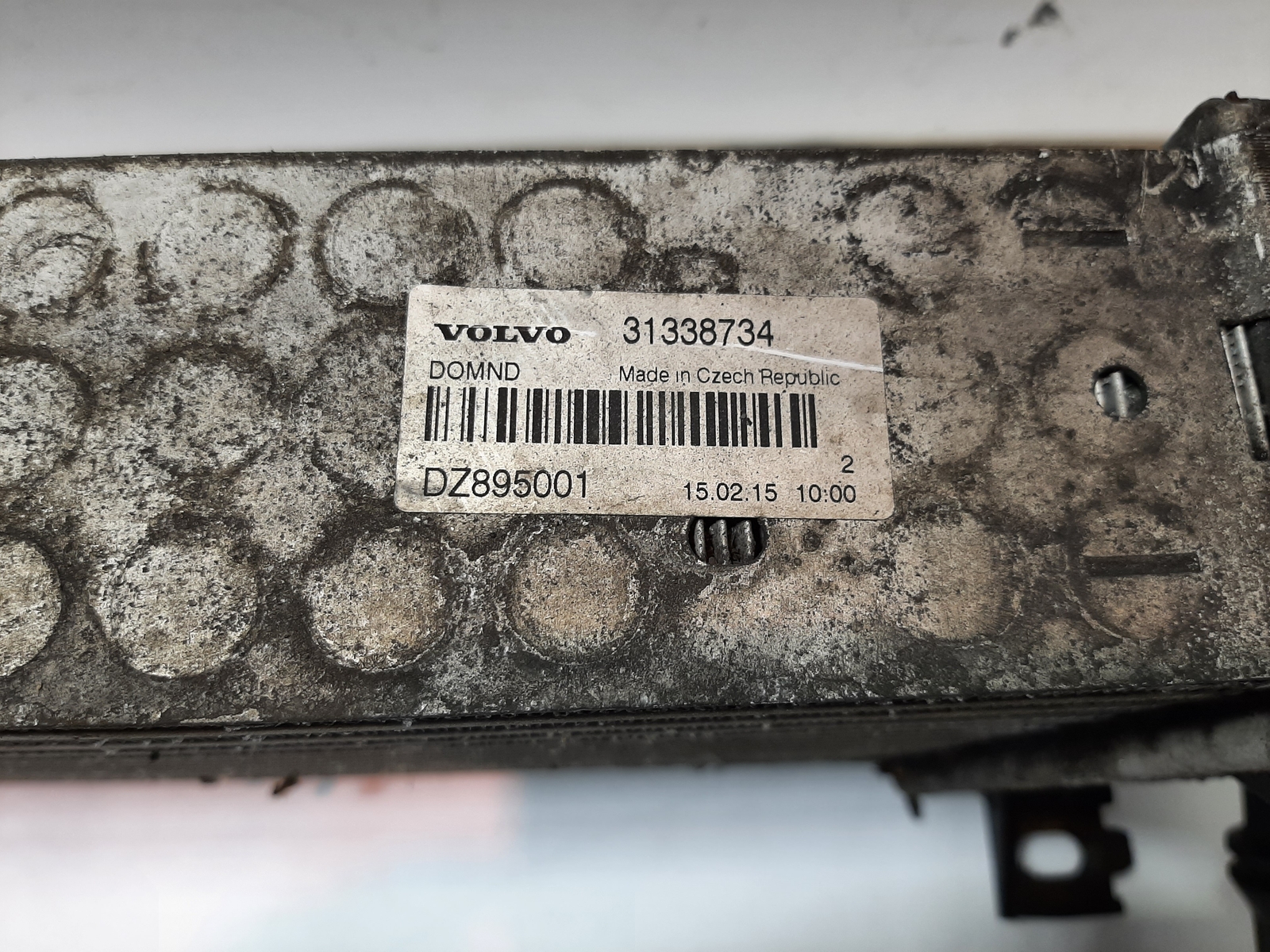 VOLVO V40 Hatchback Intercooler Radiator 31338734 2.0 Diesel 140kw 2015 ...