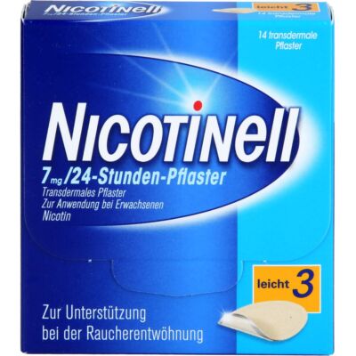 NICOTINELL 7 mg/24-Stunden-Pflaster 17,5mg 14 St PZN03764519