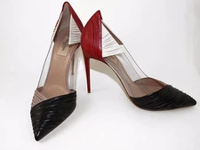 VALENTINO Colorblock Ruched Pointy Toe Pump sz EU 40 / US 10