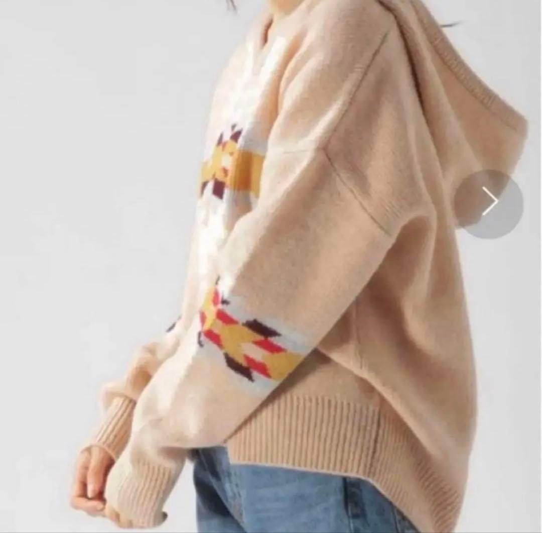 PENDLETON × BAYFLOW Hooded Knit Pullover S - Ranc… - image 5