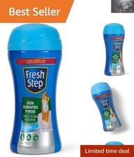 Cat Litter Box Odor Eliminating Powder - Fresh Scent, 16 Ounces for a Clean Home