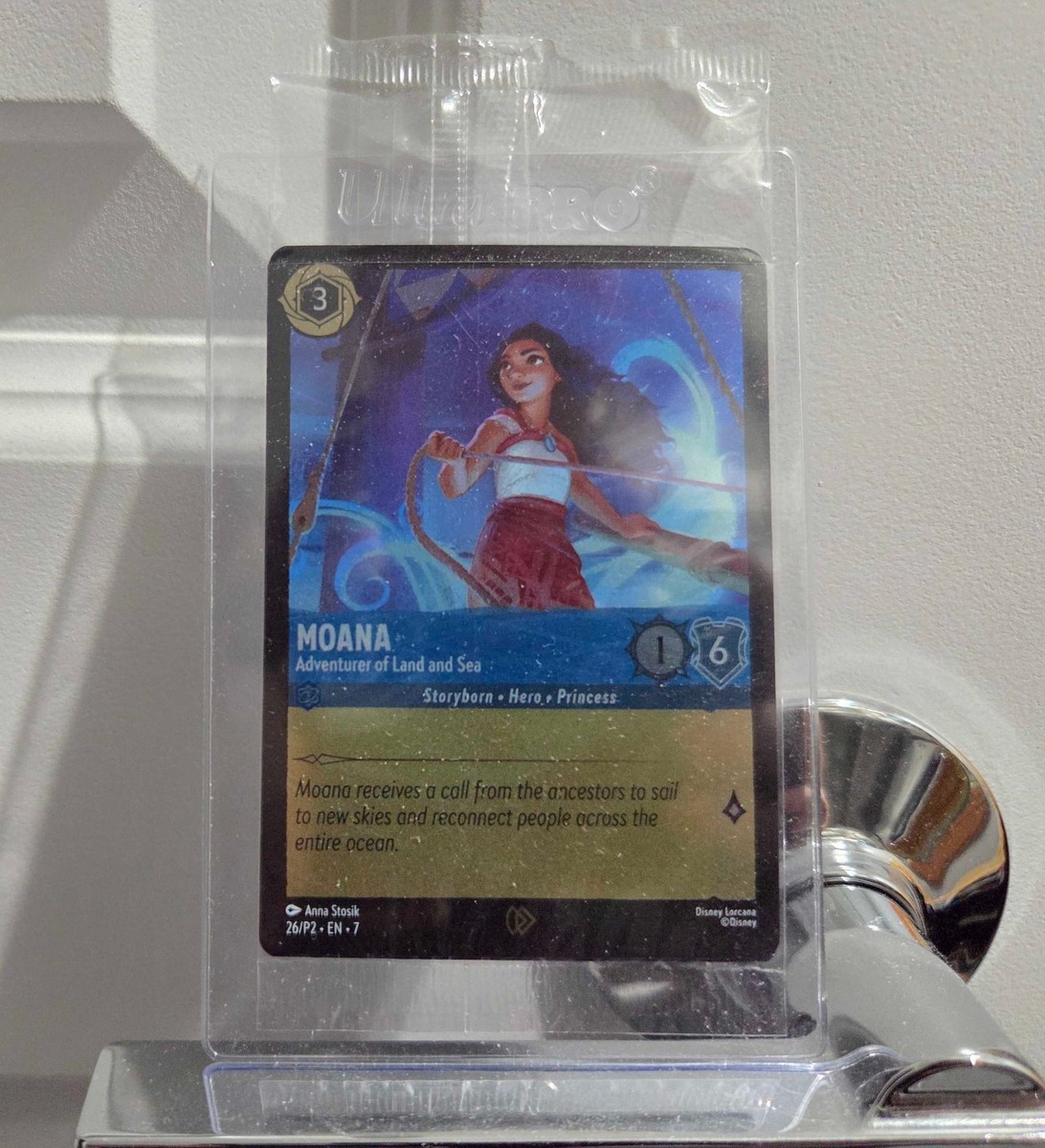 PSA10 DISNEY LORCANA モアナ映画特典プロモ PSA10 DISNEY LORCANA モアナ映画特典プロモ #26 ロルカナ モアナ 映画