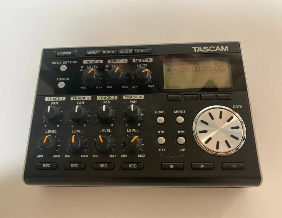 TASCAM DP-004 Digital Multi Track Recorder Tested Used free ship from Japan - Image 4 of 4