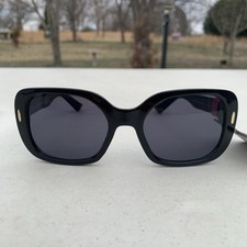 FOSTER GRANT Active FG 26 539 BLK Black SUNGLASSES CAT. 3 Gold Accents