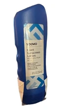 Solimo Sport Sunscreen SPF 50, Broad Spectrum UVA/UVB, 8oz, Reef-Friendly