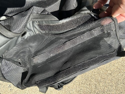 Zaino Easton Reflex NERO borsa attrezzatura baseball softball USATO decente - Foto 11 di 11