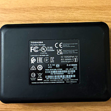 Toshiba Canvio Basics 4TB Portable External HDD USB 3.0 Black PC/Mac USB-Pwr
