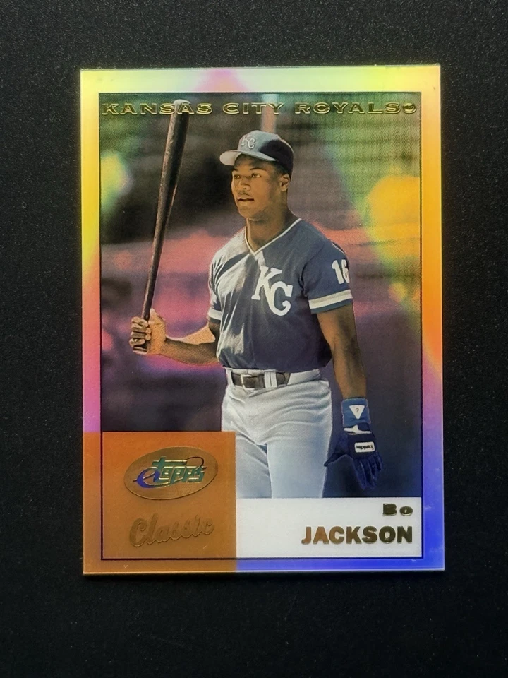 2006 eTopps Classic Baseball #ETC69 Bo Jackson - Imagem 2 de 3