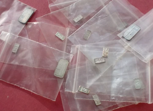 15 PURE SOLID .999 SILVER BARS BULLION PRECIOUS METALS total 6.88 GRAMS