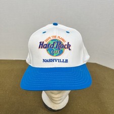 Vintage Hard Rock Cafe Nashville Hat Cap Love All Serve All New No Tags