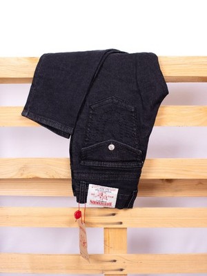 True Religion Billy Super T Jeans schwarz/anthrazit - Größe 34 (L/50 It)