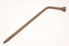 Vintage Car Truck Accessory Tire Iron Lug Wrench Bumper Jack Tool 3/4