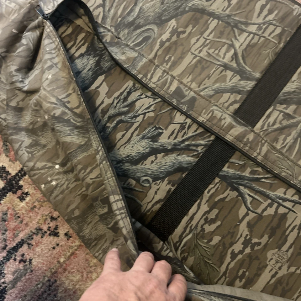 Vintage Mossy Oak Treestand Camo Gun Bow Case 52”x20" Bow Soft Case Hunting - Image 4 of 4