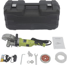 Scanalatrice, 4000W, Fresa per Scanalatura Da Muro, Profondità Fino a 37Mm, Larg