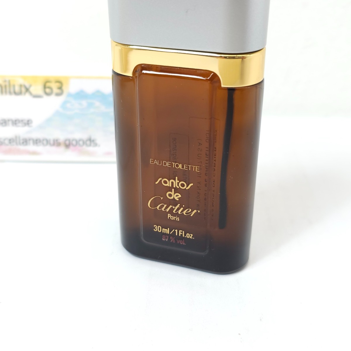 Cartier Santos de Cartier オードトワレアンティーク香水 Vintage Santos de cartier by Cartier 30ml 1 oz Eau de Toilette