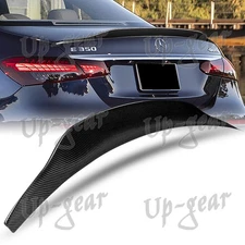 For 2017 - 2023 Mercedes W213 E-Class PSM-Style Carbon Fiber Trunk Lid Spoiler