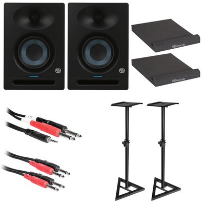 PreSonus Eris Studio 4 4-inch Studio Monitor STUDIO ESSENTIALS BUNDLE