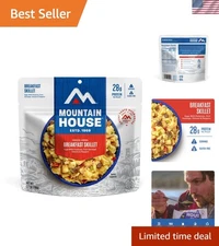 Lightweight Freeze-Dried Breakfast Skillet – 2 Servings of Gluten-Free Goodness