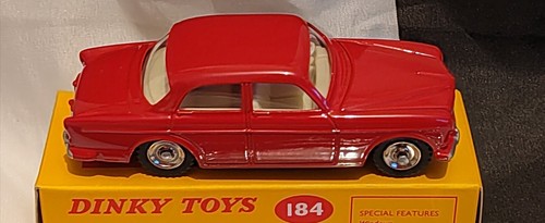 Dinky Toys 184 Volvo 122S Red Atlas Editions New in Box - Picture 2 of 8
