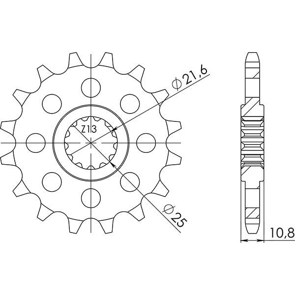 Ritzel P525 - Z14 (DIS.21606)-image