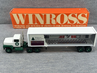 WINROSS Ephrata Community Hospital Model of Mobile MRI Diecast Truck