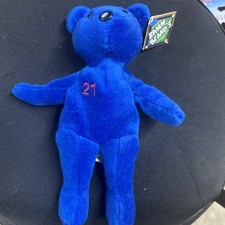 Bamm Beanos Roger Clemens Blue Bear Baseball MLB Vintage 1998