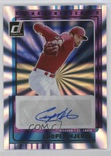 2025 Panini Donruss Signature Series Laser Cooper Hjerpe #SG-CHJ Auto 10k8