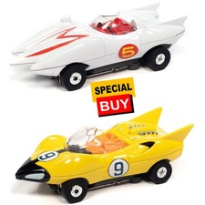 Auto World Thunderjet R36 Speed Racer - Mach 5 / Shooting Combo HO Slot Cars