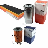 Mahle / Knecht Kraftstofffilter KC 47 Luftfilter LX 467/1 ÖLfilter OX 96D