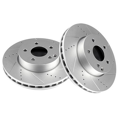 2pcs Front Brake Discs Rotors For 2012-2015 Mercedes-Benz SLK250 1.8L 1796CC l4
